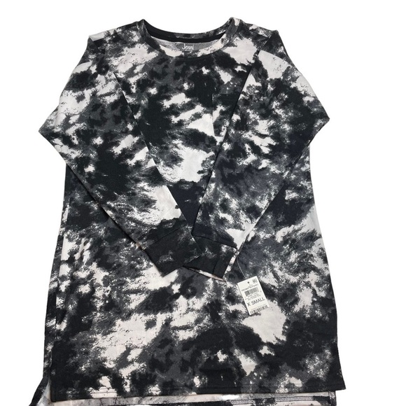 Jenni Super Soft Sleep Shirt White Dynamite Tie Dye XS New - Picture 2 of 7